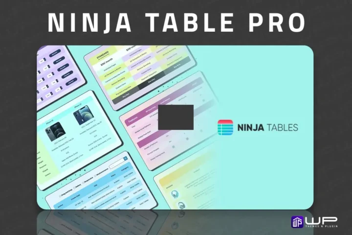 Ninja Tables Pro- WordPress Table Plugin