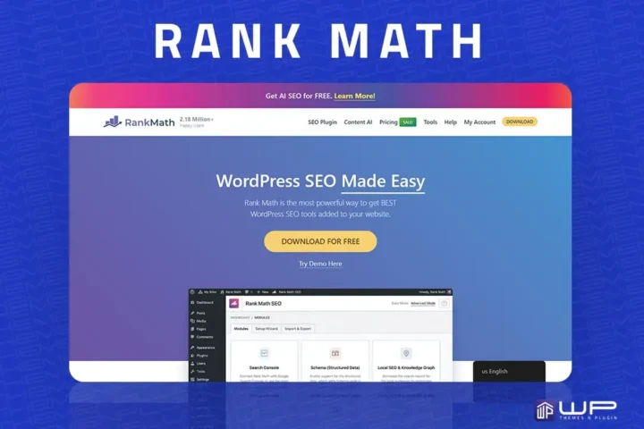 Rank Math Pro- WordPress Plugin