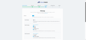 Configure Sitemap in Rank math