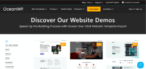 OceanWP Pro demo